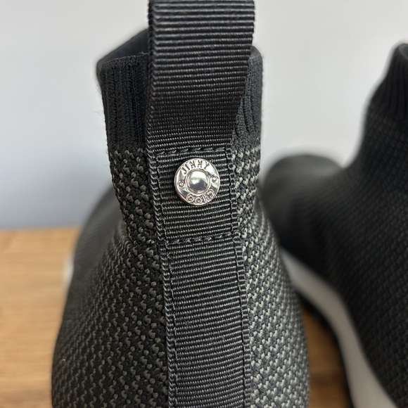 Jimmy Choo Men’s Norway FlyKnit Black Gray Pull on Sneakers size 42/US 9 - Picture 7 of 11